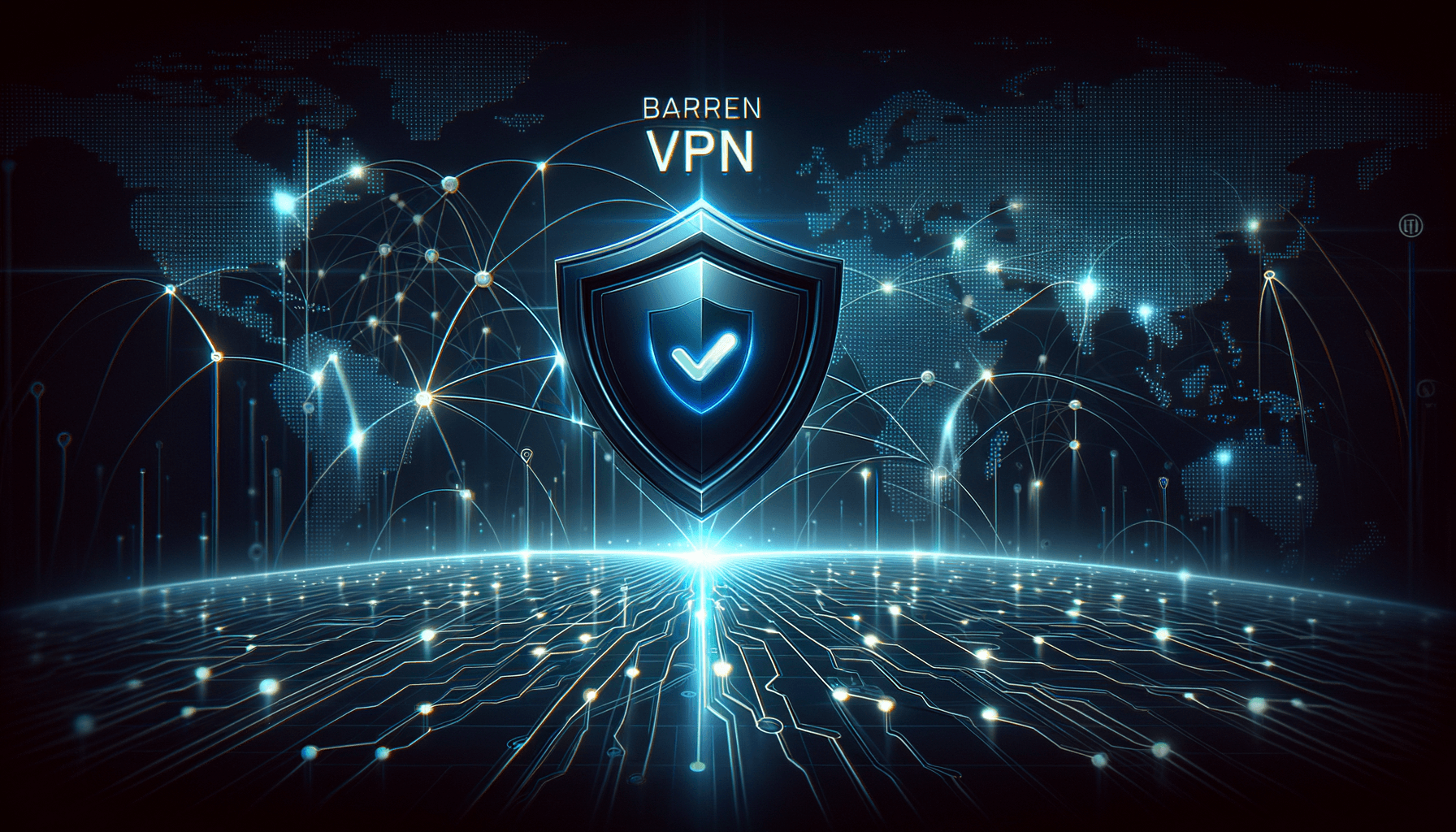 Generate a background image for the Barrier VPN official website homepage.